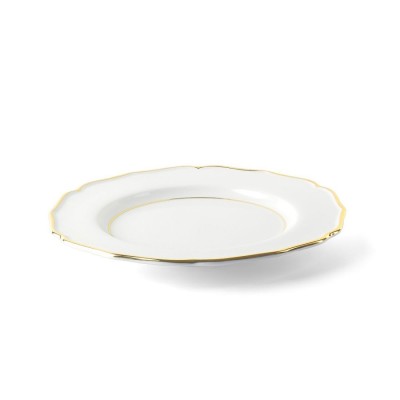 Piatto Piano 27 cm Doppio Filo Oro Bitossi Home in...