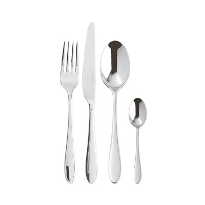 Set 24 Posate Sambonet Velvet in Acciaio Inox