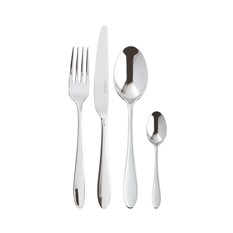 Set 24 Posate Sambonet Velvet in Acciaio Inox