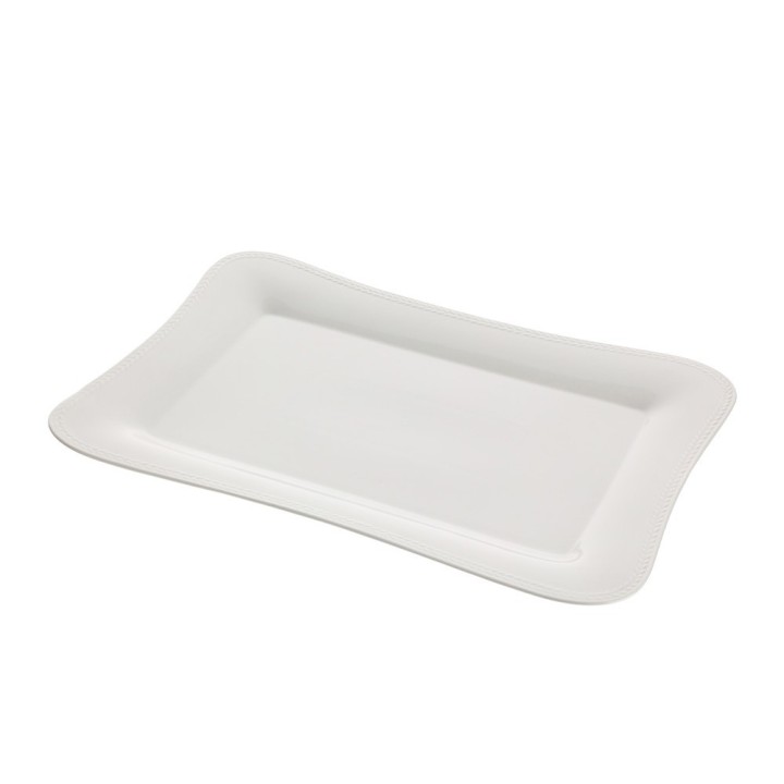 Hervit Creations Creations Vassoio Alloro bianco 41 × 29 cm