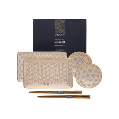 LIMITED NIPPON GOLD PLATE SET6