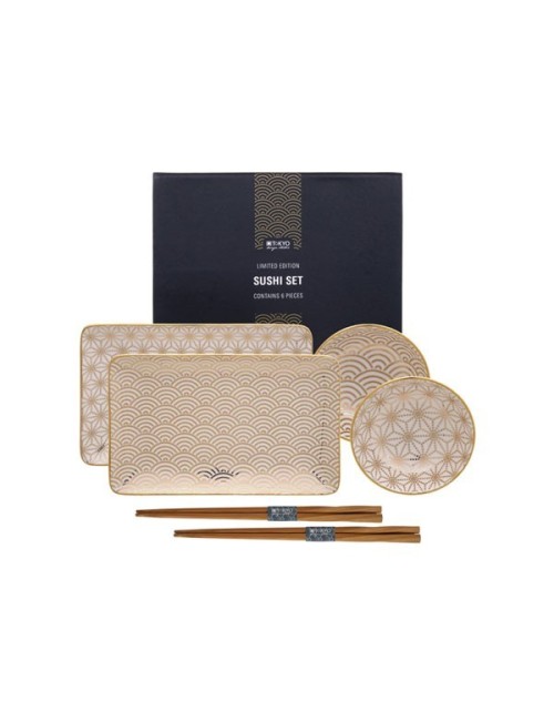 LIMITED NIPPON GOLD PLATE SET6