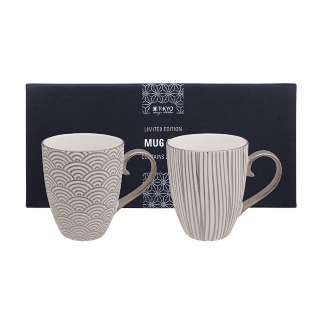LIMITED NIPPON PLATINUM MUG SET 2PCS