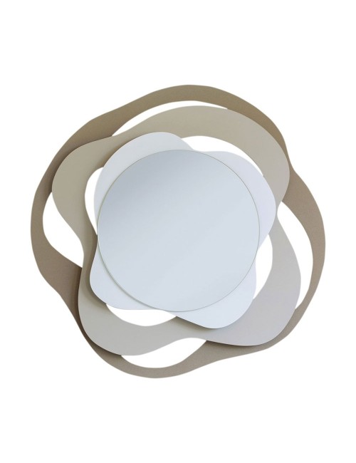 SPECCHIO ISOTTA BEIGE-NOCCIOLA-BIANCO