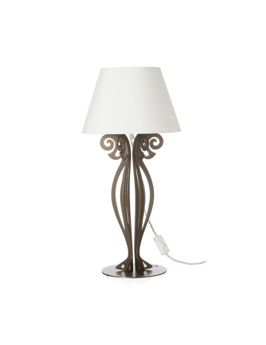 Lampada Circeo da Tavolo Bassa – Design Moderno in Ferro Bronzo