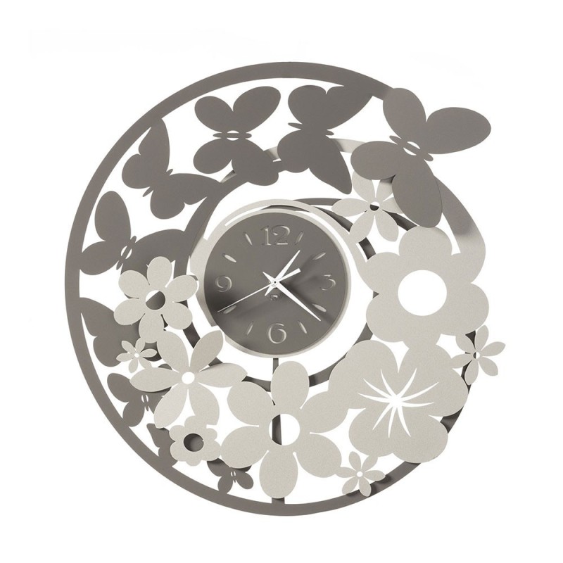 Orologio da Parete Storm Springs Arte e Mestieri Fango Avorio