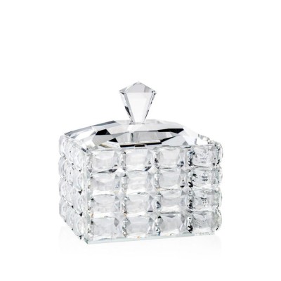 Candida Celiento - Emò Italia, scatola rettangolare in cristallo 13x10x14cm