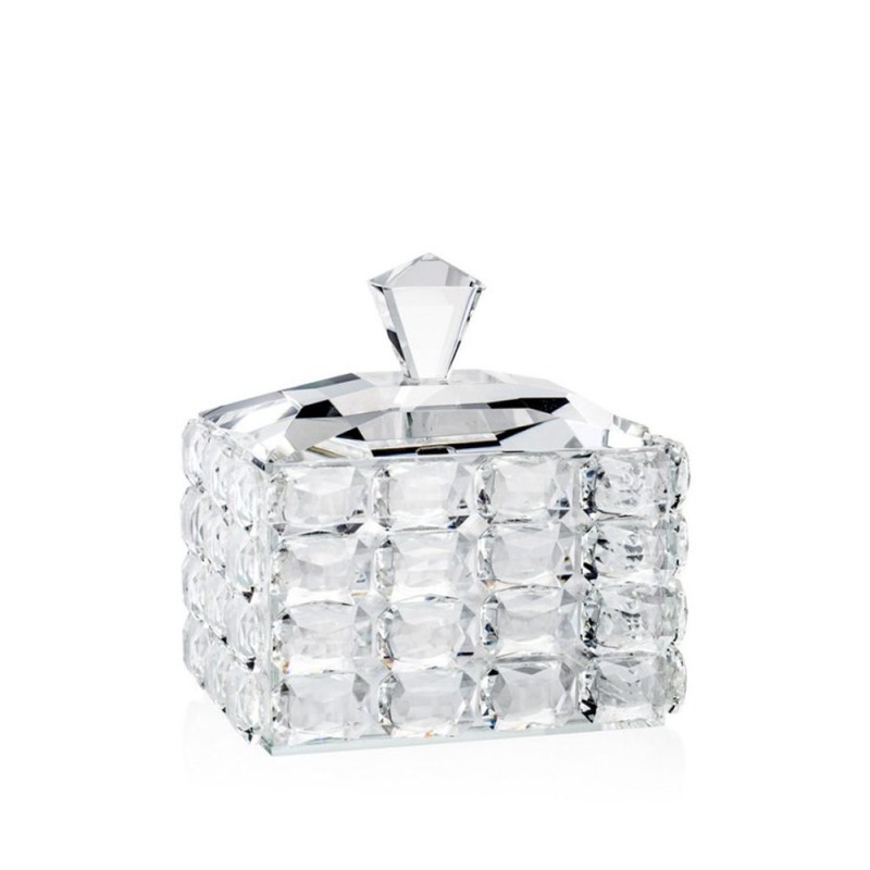 Candida Celiento - Emò Italia, scatola rettangolare in cristallo 13x10x14cm