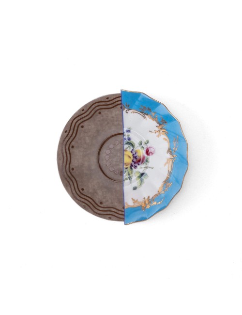 TAZZA DA T? CON PIATTINO IN PORCELLANA "HYBRID-KER