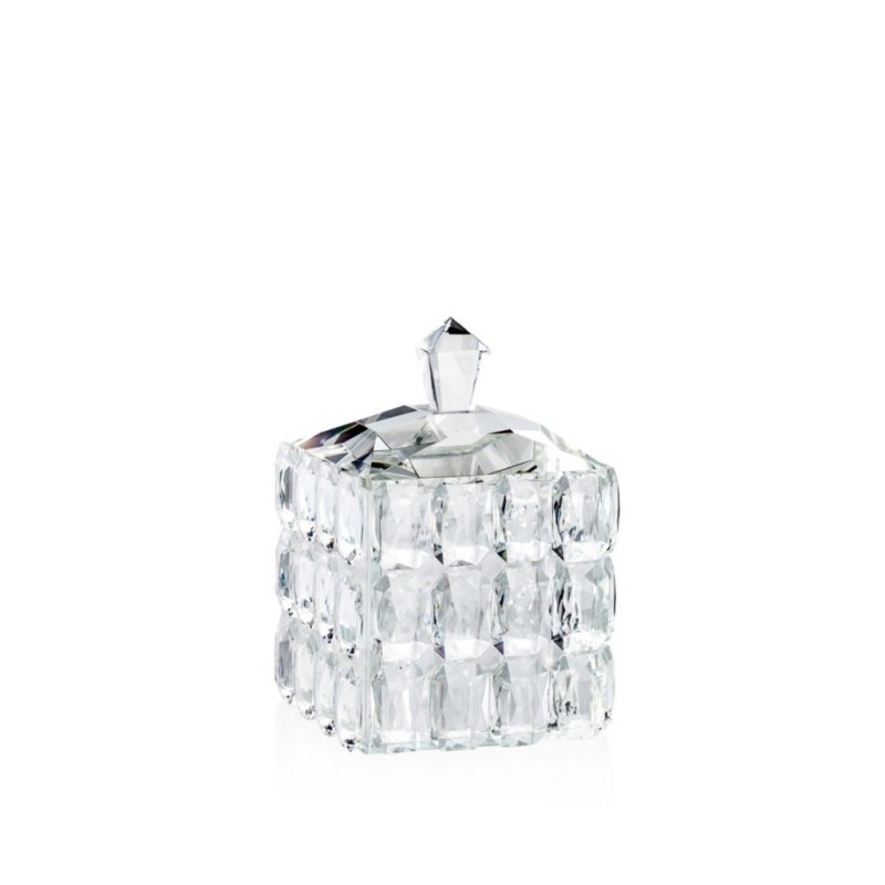 Candida Celiento - Emò Italia, scatola cubo in cristallo 9x13cm