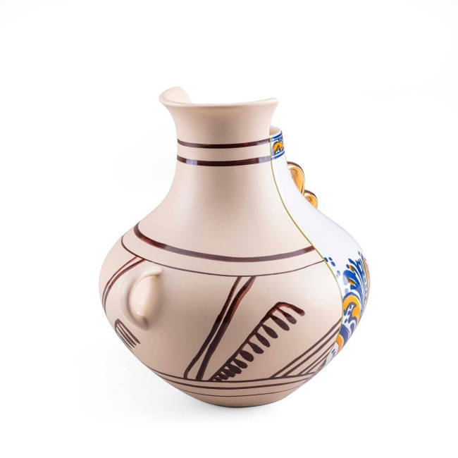 VASO IN PORCELLANA "HYBRID-NAZCA" ? cm. 22,5 h.25