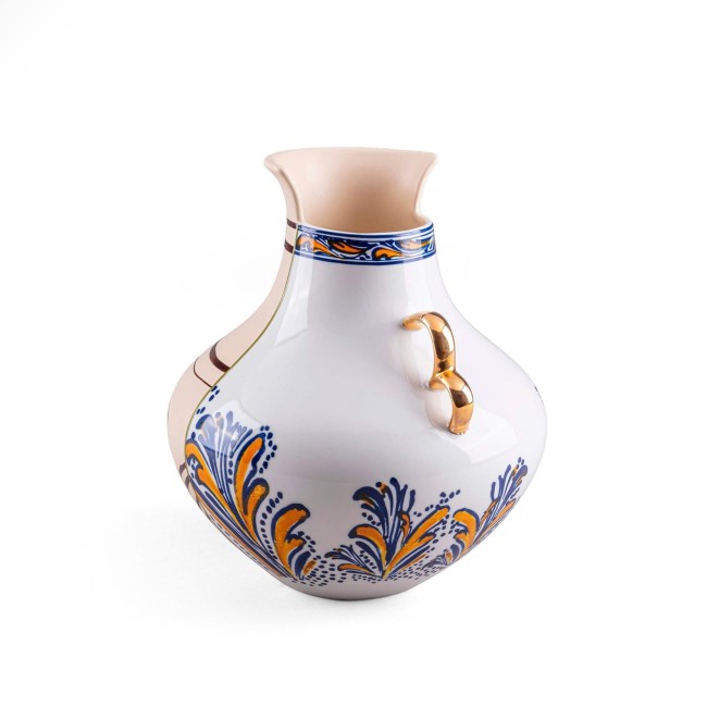 VASO IN PORCELLANA "HYBRID-NAZCA" ? cm. 22,5 h.25