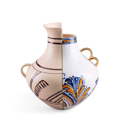 VASO IN PORCELLANA "HYBRID-NAZCA" ? cm. 22,5 h.25