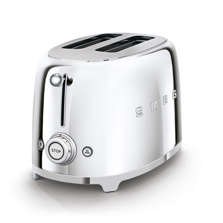 Smeg Tostapane 50's Style 2 fette cromato